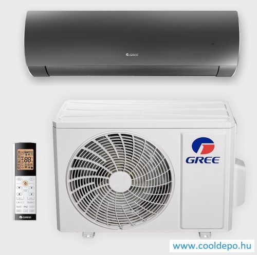 GREE DARK PRO (3,5 kW) GWH12ACCXD-K6DNA1D-dark INVERTER KLÍMA SZETT