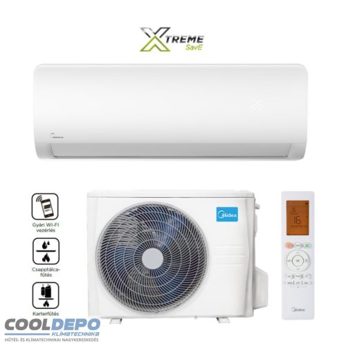 MIDEA MOX301-18HFN8 5,3kW Xtreme Save oldalfali split (R32)