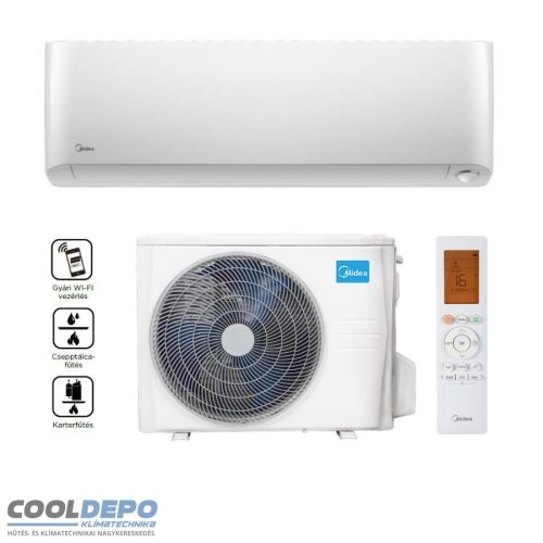 MIDEA MOX330-12HFN8-OP (3,5kW) OASIS Plus oldalfali split (R32) A+++/A+++